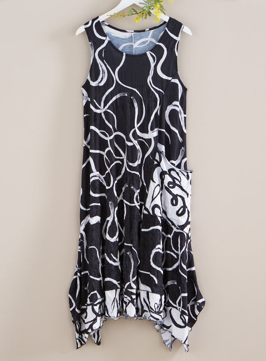Art in Motion Tank Dress