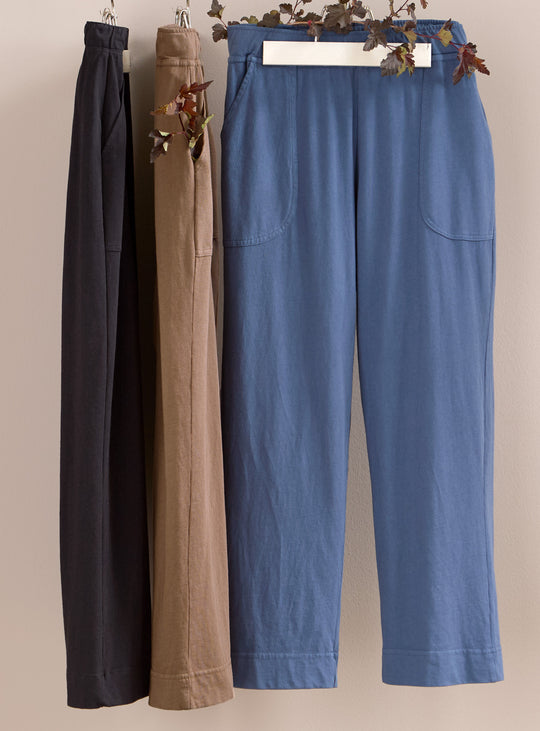 Cotton Comforts Capri Pants with Pockets