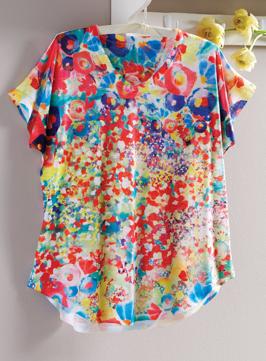 Impressionist Meadow Top