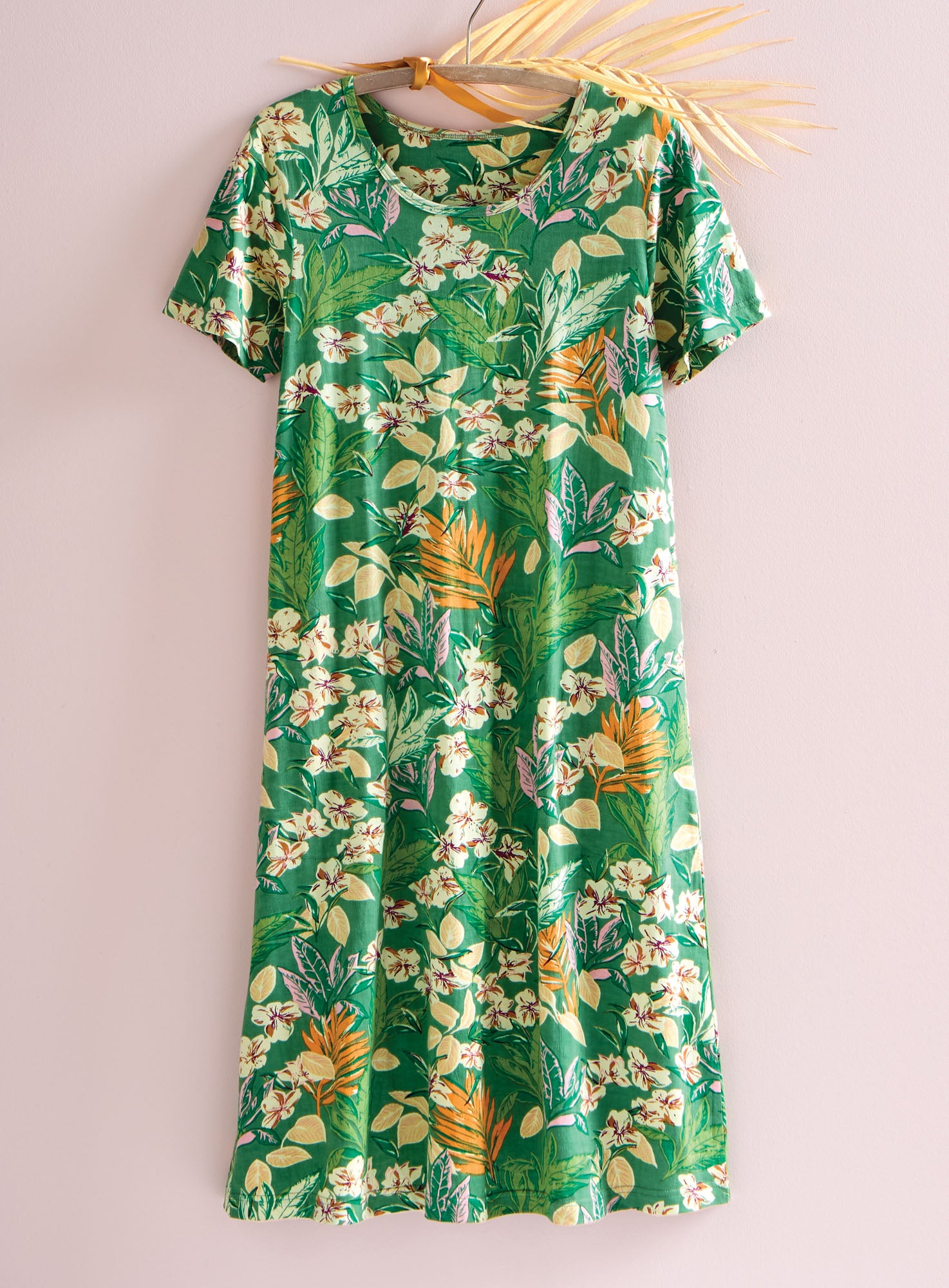 short sleeve reverie dress Tropical Reverie Dress FINAL SALE (No Returns)