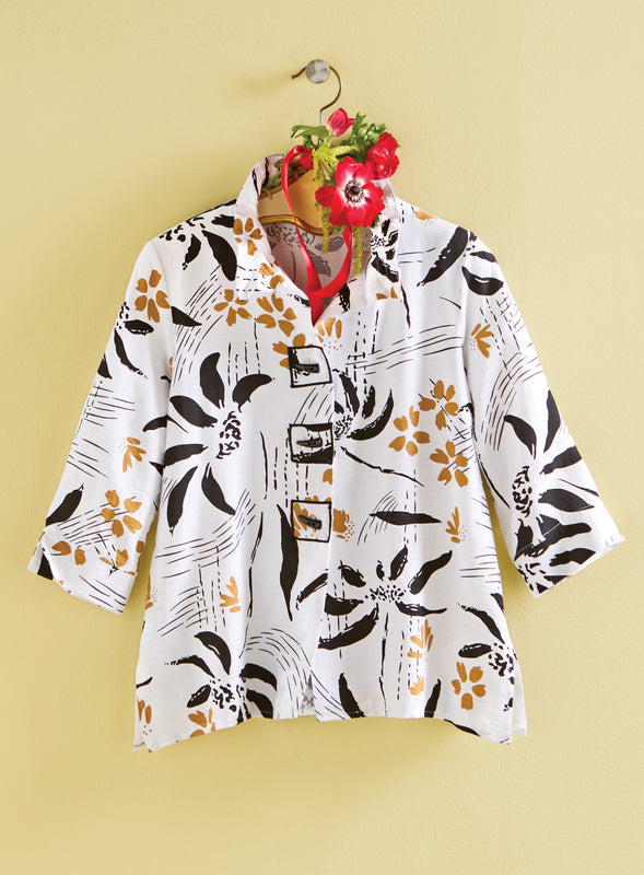 Windblown Garden Shirt Jacket