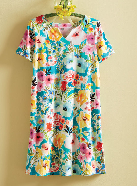 Sunny Veranda Shift Dress