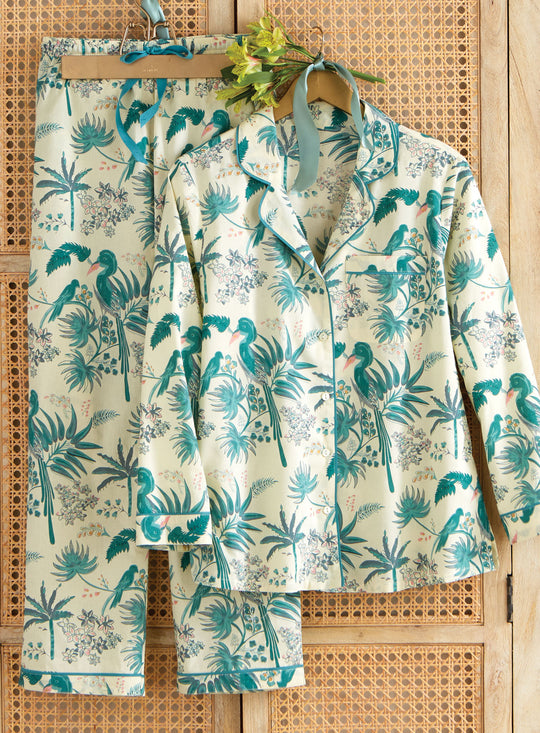 Golden Oasis Long-Sleeve Pajamas