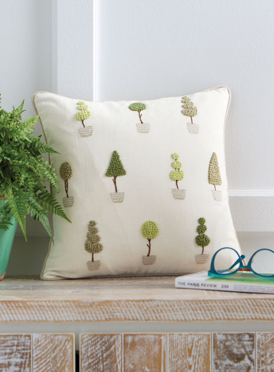 Topiary Garden Pillow