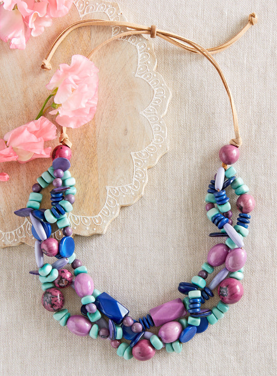 Candy Twist Tagua Necklace