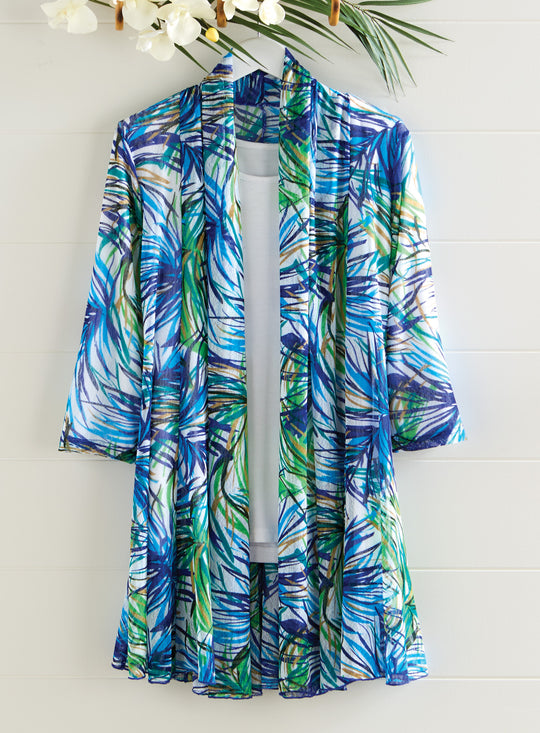 Wearever Palmetto Breeze Mesh Cardigan