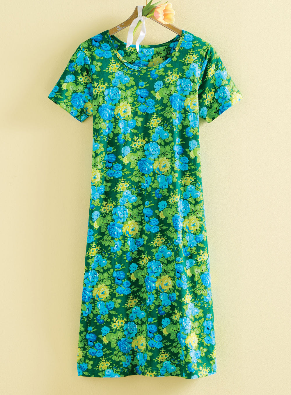 Emerald Garden Knit Dress