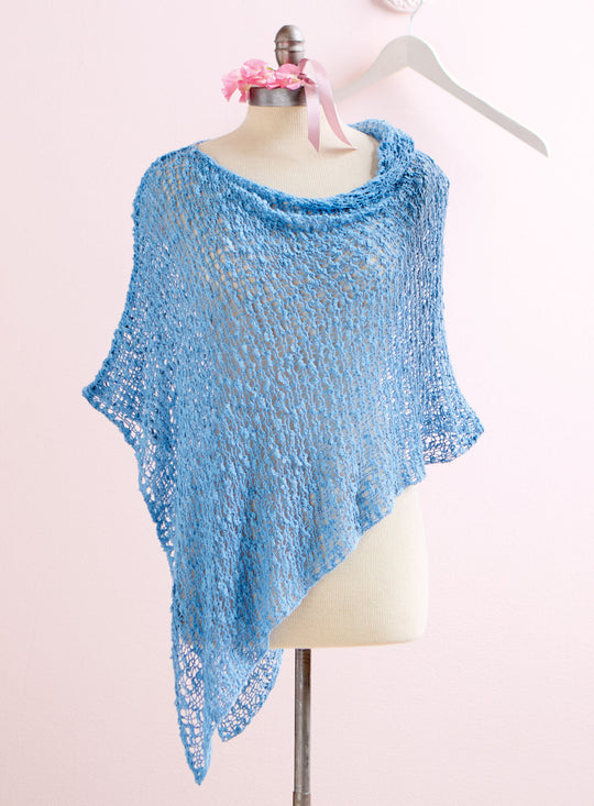 Lattice Knit Poncho