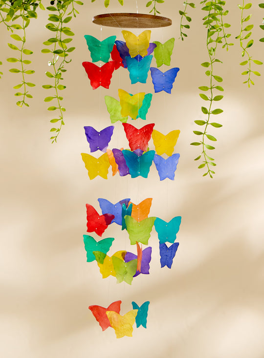 Wings of Change Butterfly Wind Chime