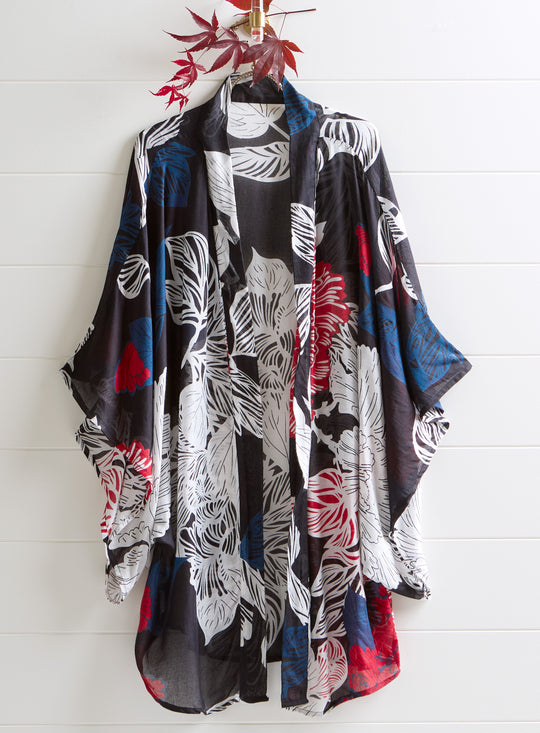 Aloha Blossom Kimono Topper