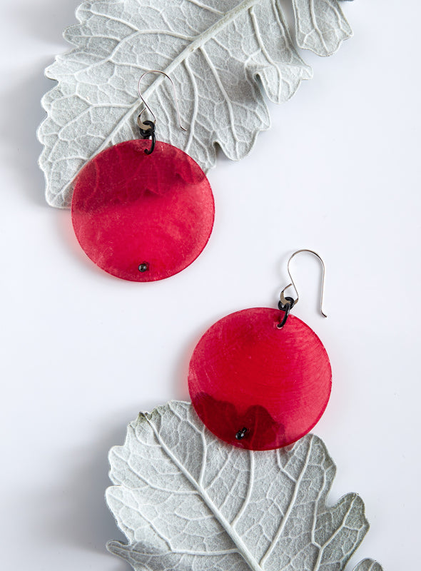 Color Code Capiz Earrings