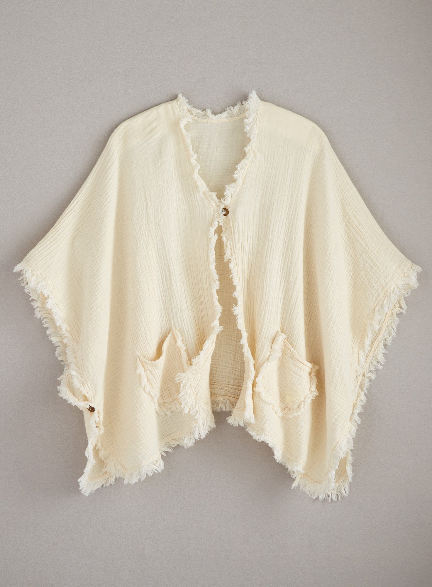 Zen Garden Cotton Gauze Jacket | Petalura