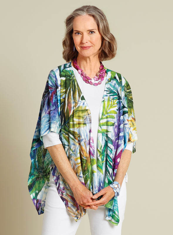 All Ways Knit Wrap - Jungle Cool FINAL SALE (No Returns)
