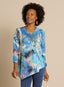Moonlight Splash V-Neck Top