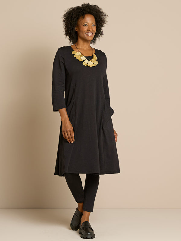 Cotton Comforts Black and Gold Outfit