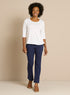 Cotton Comforts Smooth Stretch Bootcut Leggings with Pockets