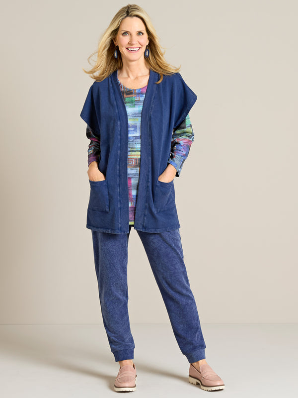 P15105 - Glitchy Grid Tunic Outfit