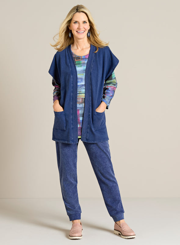 P15105 - Glitchy Grid Tunic Outfit
