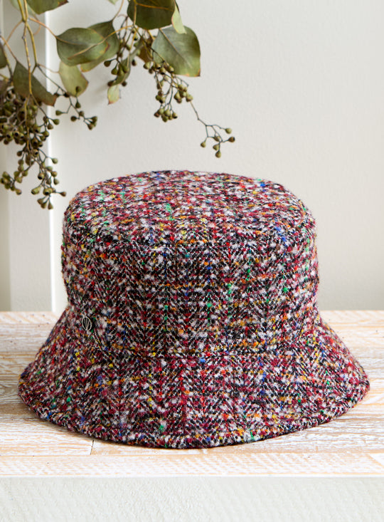 Boulevard Tweed Bucket Hat
