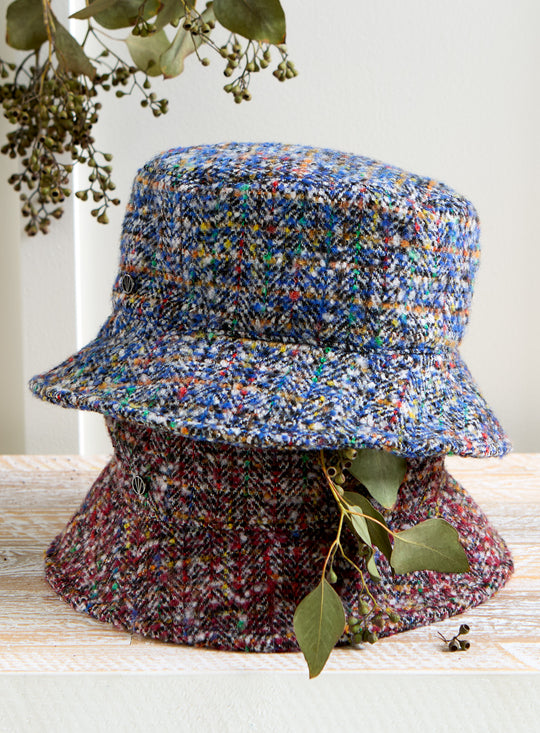 Boulevard Tweed Bucket Hat