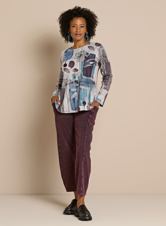 Shadow Petals and Side Pockets Outfit