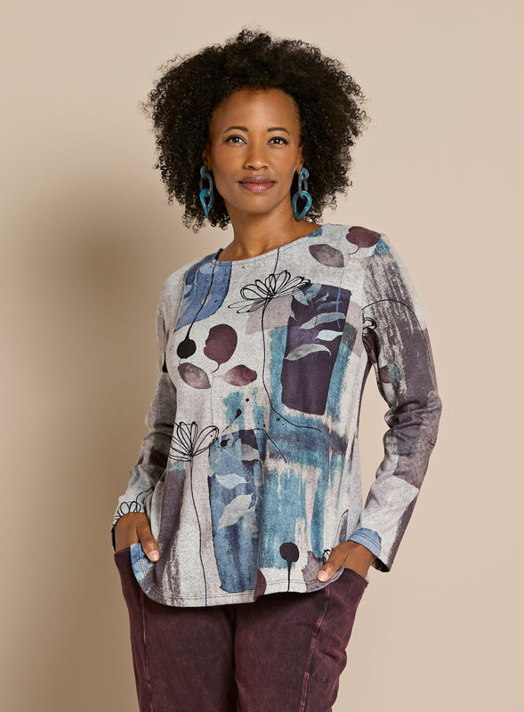 Shadow Petals Top