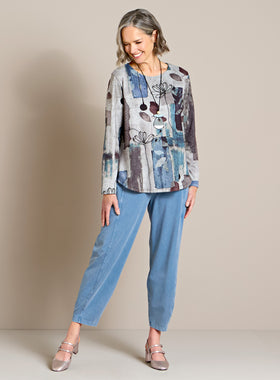 Shadow Petals and Side Pockets Outfit