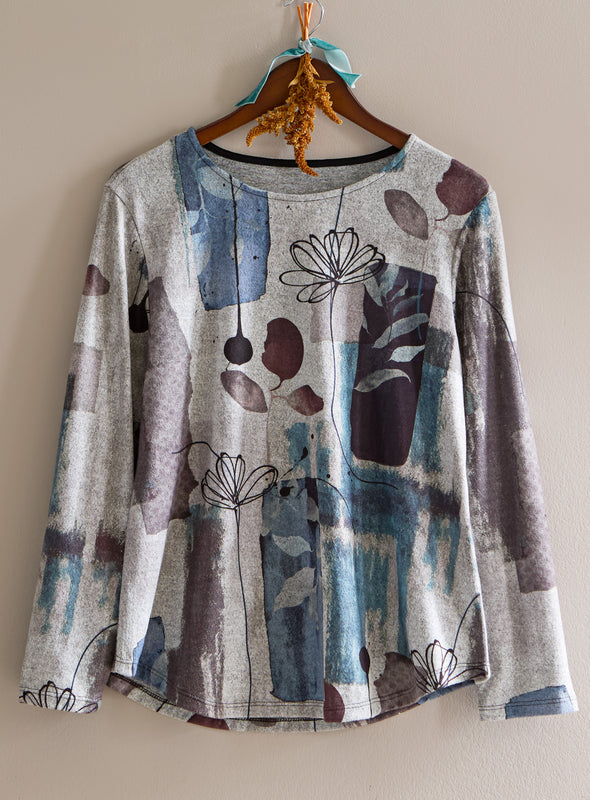 Shadow Petals Top