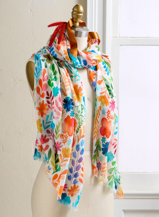 Petal Pathway Scarf