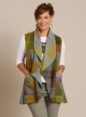 Campfire Plaid Vest