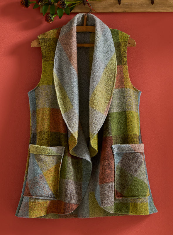 Campfire Plaid Vest