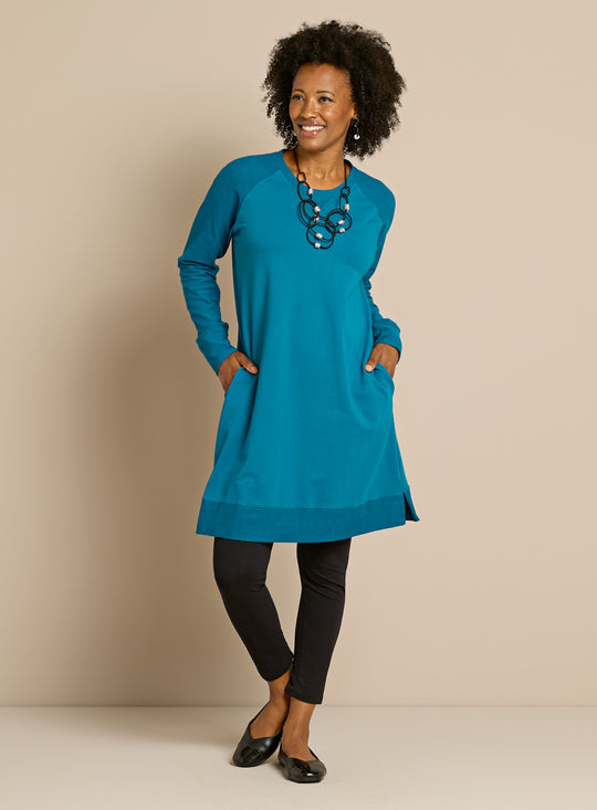 Cotton Comforts Teal Terry Outfit
