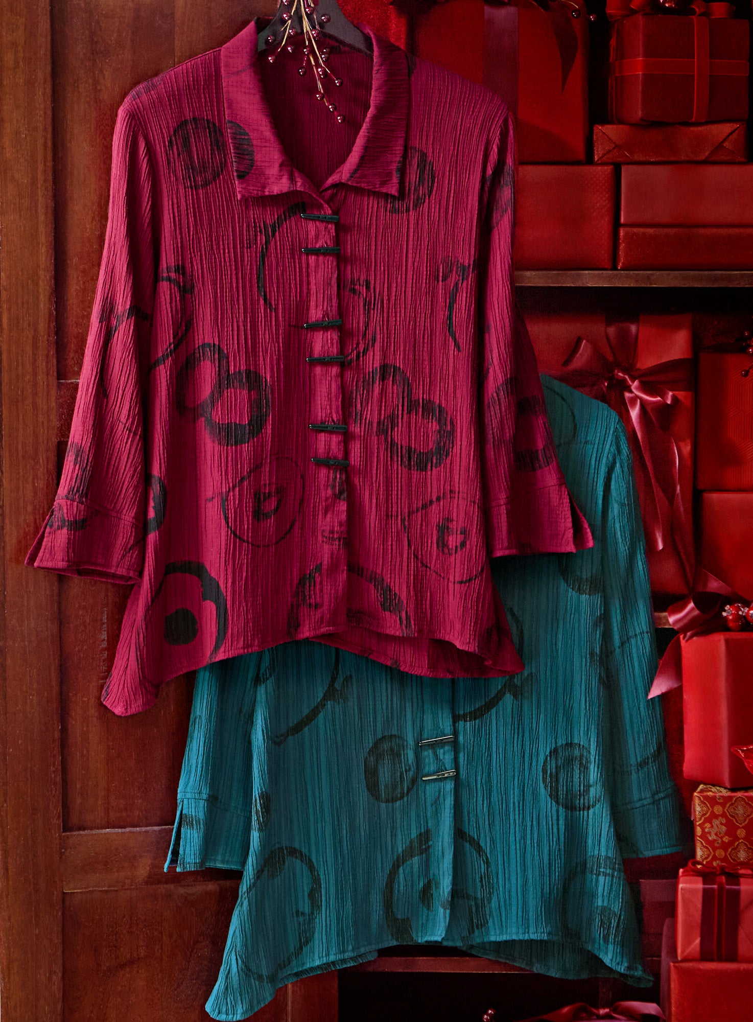 Dim Days Dim Sum Days Shirt Jacket | Petalura