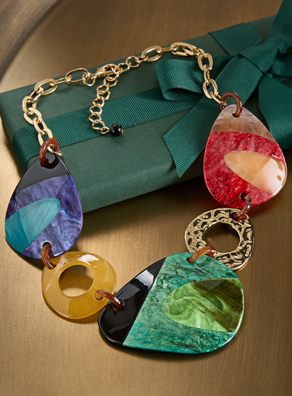 Layers and Links Necklace