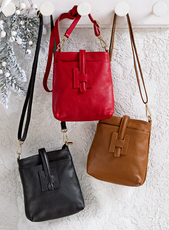 Tuscan Pebbled Leather Bag