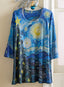 Starry Night Silent Night Tunic