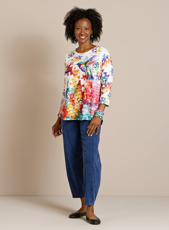 Hummingbird Puzzle Outfit