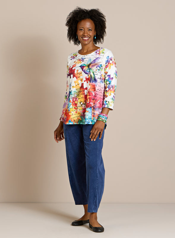 Hummingbird Puzzle Outfit