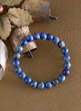 Stone and Sentiment Lapis Lazuli Bracelet