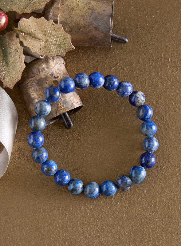Stone and Sentiment Lapis Lazuli Bracelet