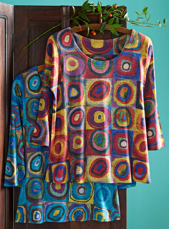 Kandinsky Color Study Top