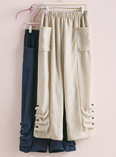 Airflow Pant with Fold-and-Button Cuffs