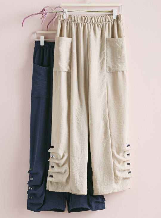 Airflow Pant with Fold-and-Button Cuffs