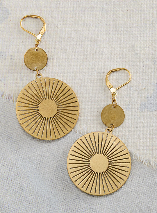 Sunline Double Drop Earrings