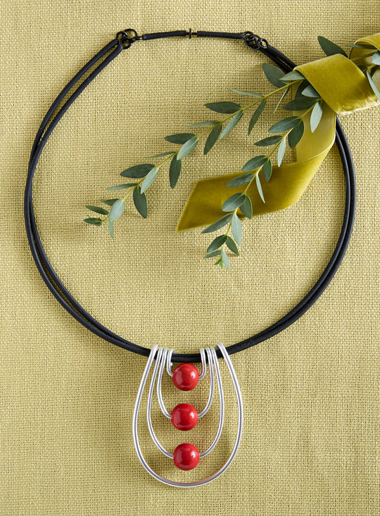 Stacked Arcs Necklace