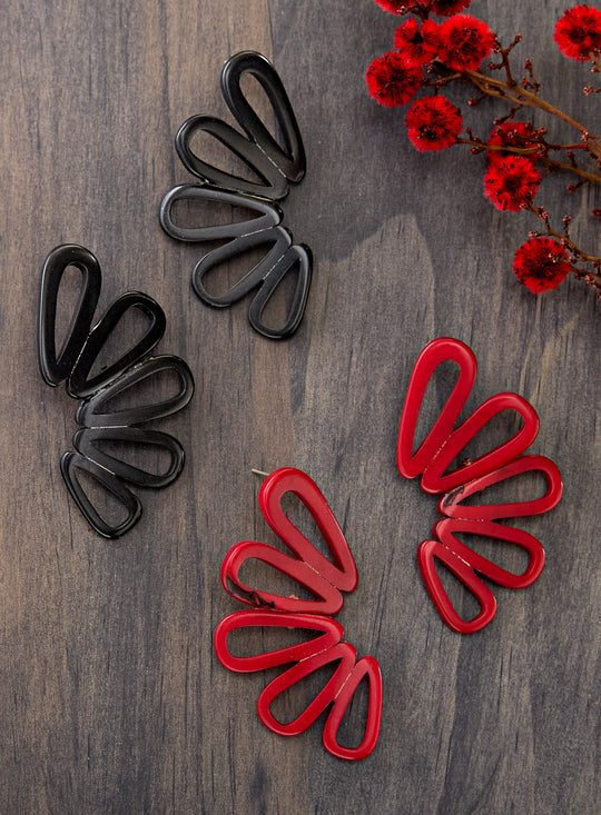 Waveform Tagua Earrings