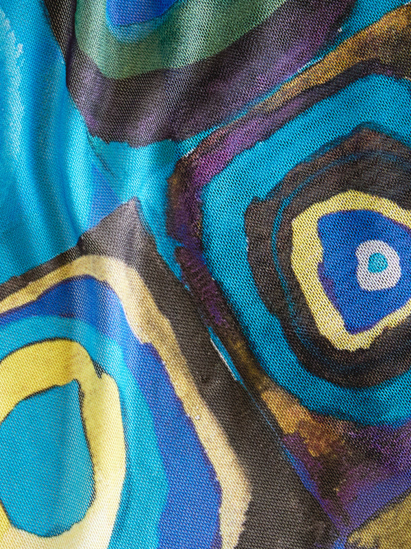 Kandinsky Color Study Mesh Jacket