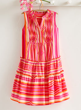 Sun and Salt Air Tiered Dress