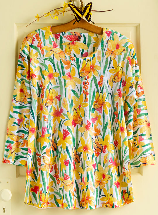 New Day Daffodil Top