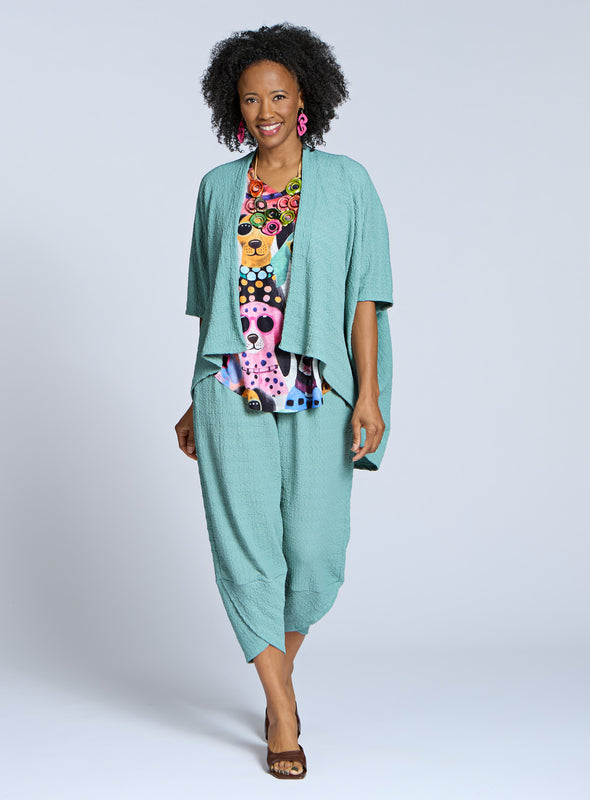 Tailored Texture Top Dog Outfit